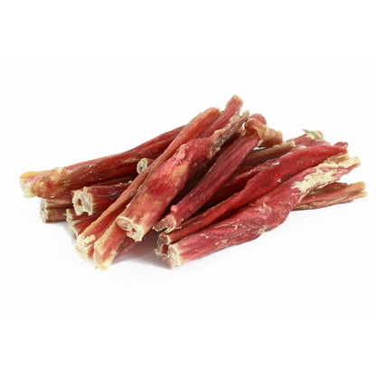 Thick Australian beef bully sticks for dogs, high-protein, long-lasting chew treat
