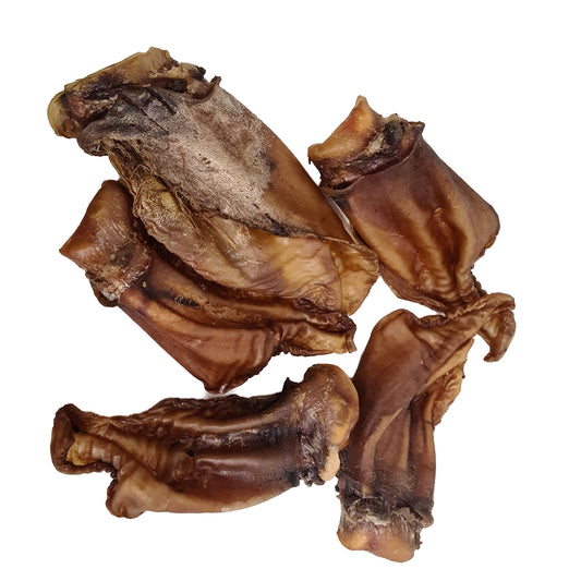 Large Australian beef ears for dogs, durable natural chew perfect for heavy chewers