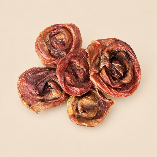 Veal Tendon Scrolls